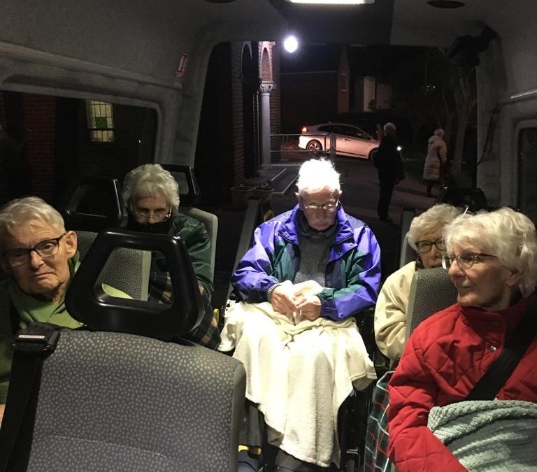 Trip to Sacred Heart Church for Christmas Carols