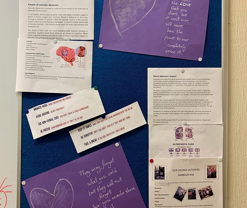 Dementia Champion Board – January