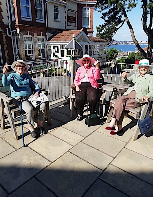 Enjoying the Sun!