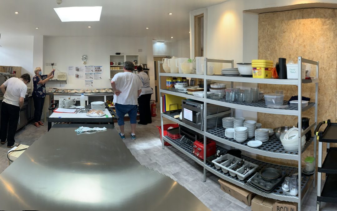 Our new Temporary Kitchen