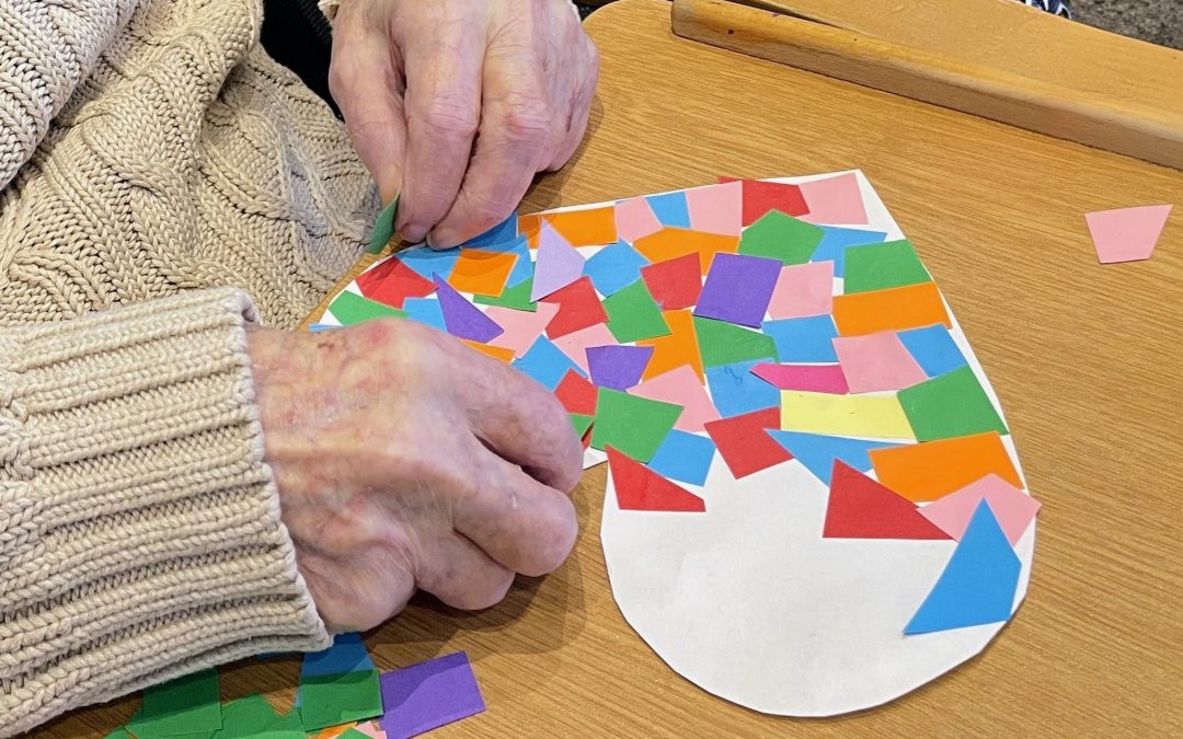 Valentine’s crafting at Harbour Rise